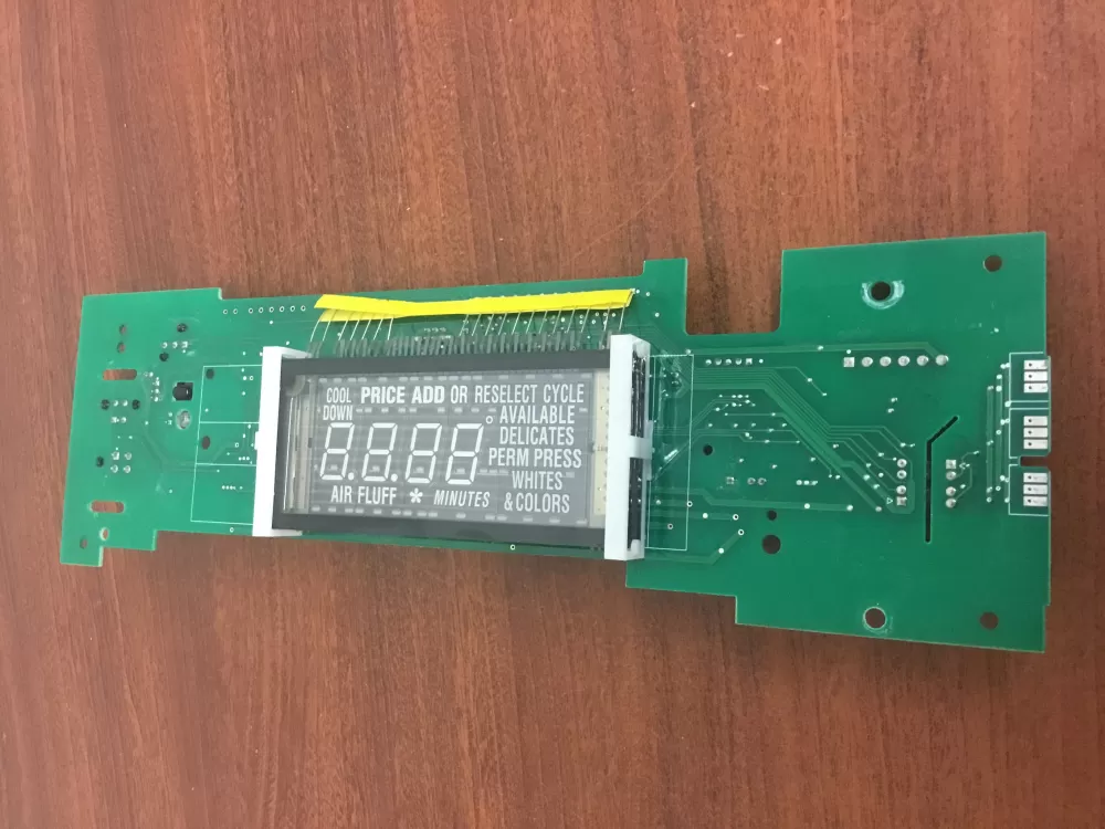 Whirlpool  Maytag W10166387 Dryer Control Board Display Used