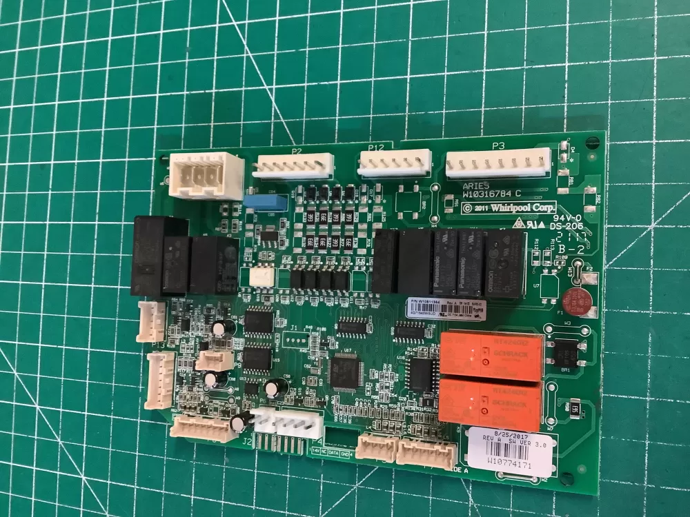 Whirlpool Jenn Air Maytag W10774171 Refrigerator Control Board AZ227938 | NR530