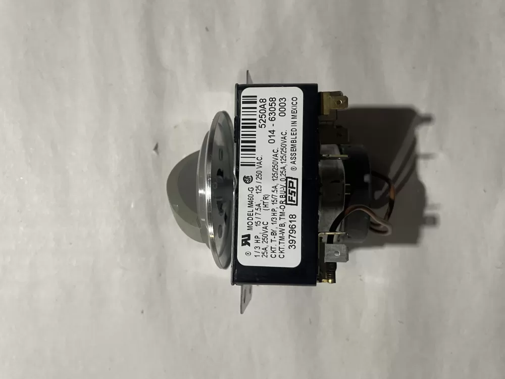 Whirlpool Amana Admiral AP6009056 3979618 3979618R 8299783 WP3979618 PS11742198 Dryer Timer