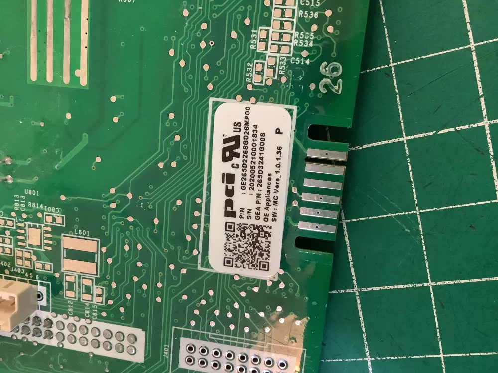 GE 265D3241G008 Dishwasher Control Board Electronic AZ206620 | NR1115