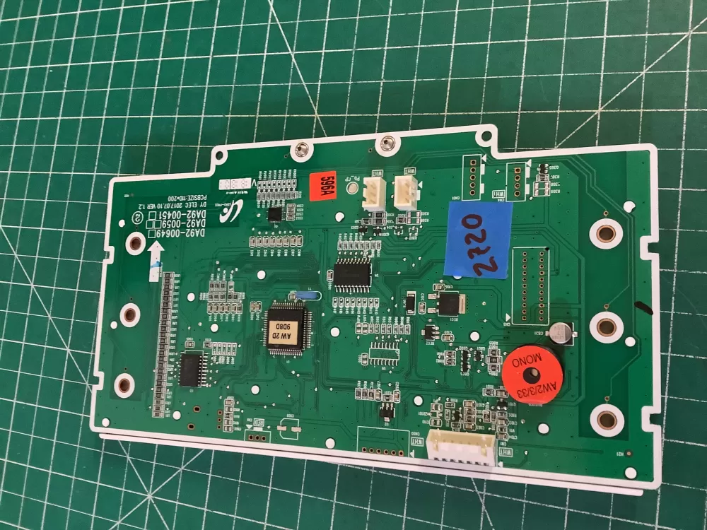 Samsung DA92 00649A Refrigerator Control Board Dispenser AZ185438 | NR2720