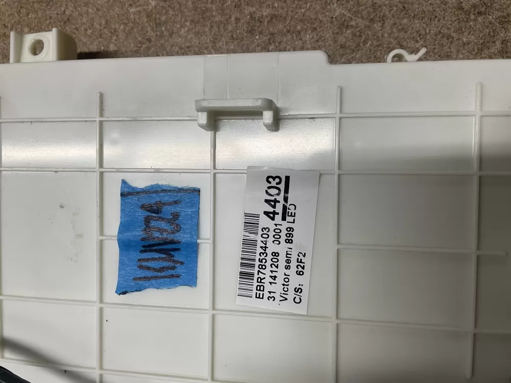 LG EBR78534403 Washer Control Board AZ4645 | KMV224