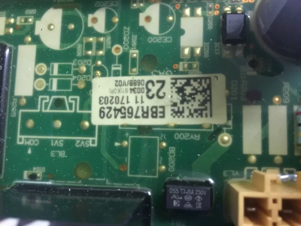 LG EBR76542923 Dryer Control Board AZ16607 | NR31