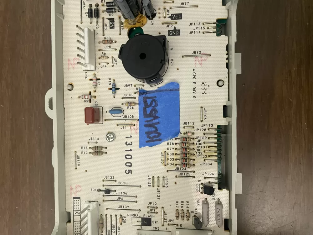 GE 572D660G07 WE4M296 Dryer Control Board AZ96542 | KMV551