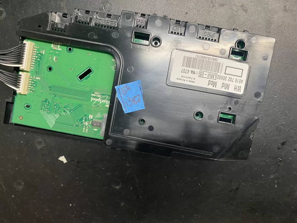 Whirlpool 4619 702 30682 Washer Control Board UI Assembly AZ24171 | BK1387