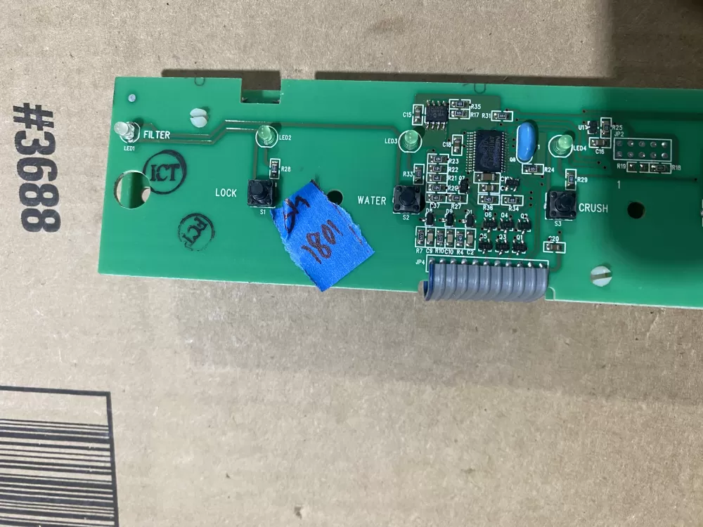 Kenmore Maytag WP67003817 125592-09 Refrigerator Control Board AZ68444 | BK1801