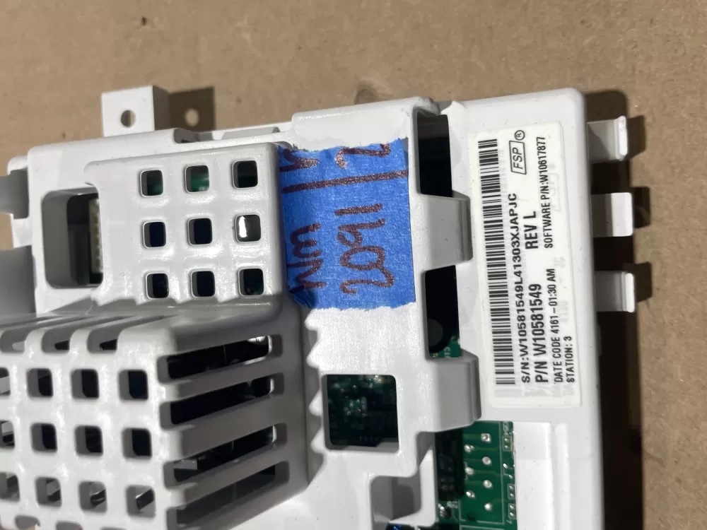 Whirlpool W10581549 W10581549 J Washer Control Board AZ64332 | Wm2091