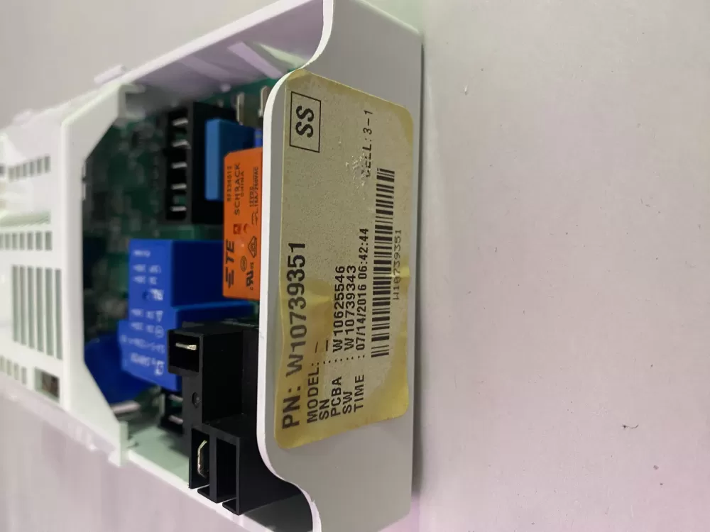 Whirlpool W10739351 W10802464 Dryer Control Board AZ197309 | BK2732