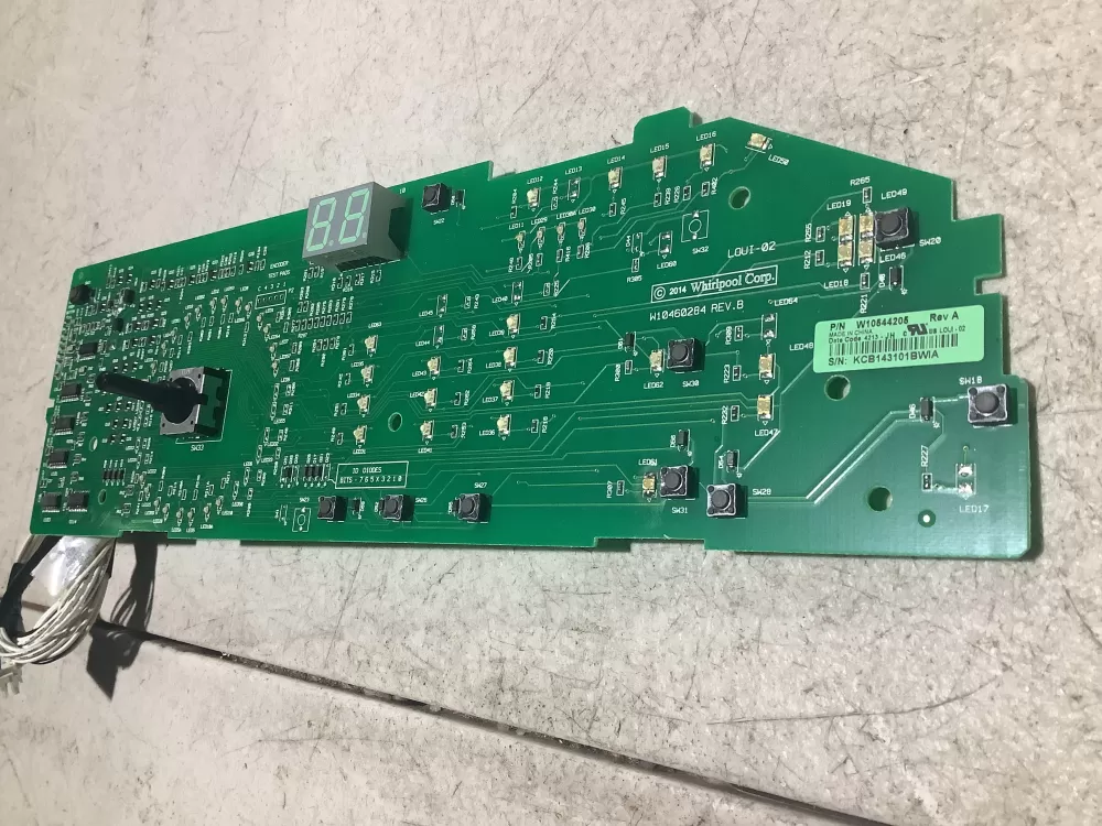 W10544205 Whirlpool Washer Board - Control