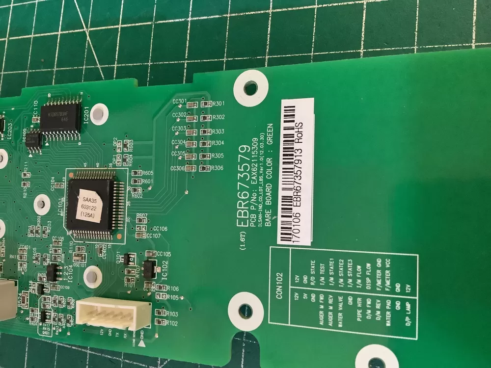 LG EBR67357913 MBN38026801 Refrigerator Control Board AZ193876 | NR598