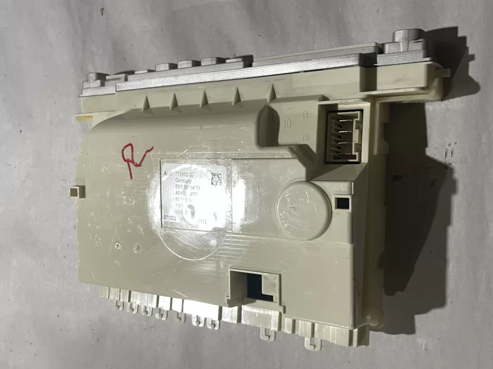 OEM Asko Viking Dishwasher DW20.3 main control board 445820 AZ198939 | Wm2771