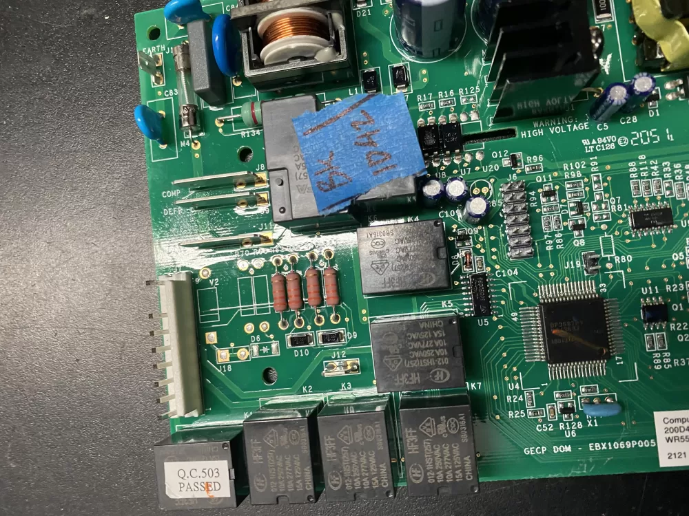 GE WR55X10942 WR55X10942C Refrigerator Control Board AZ12295 | BK1042