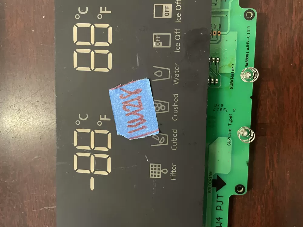 Samsung DA92-00385 DA92-00385A Refrigerator Control Board AZ45817 | KM218