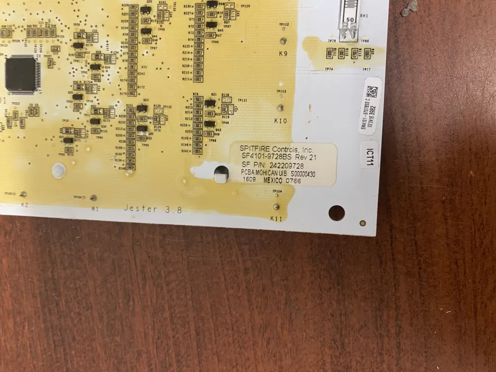 Frigidaire Refrigerator Dispenser Control Board 242209728 AZ39572 | BK566