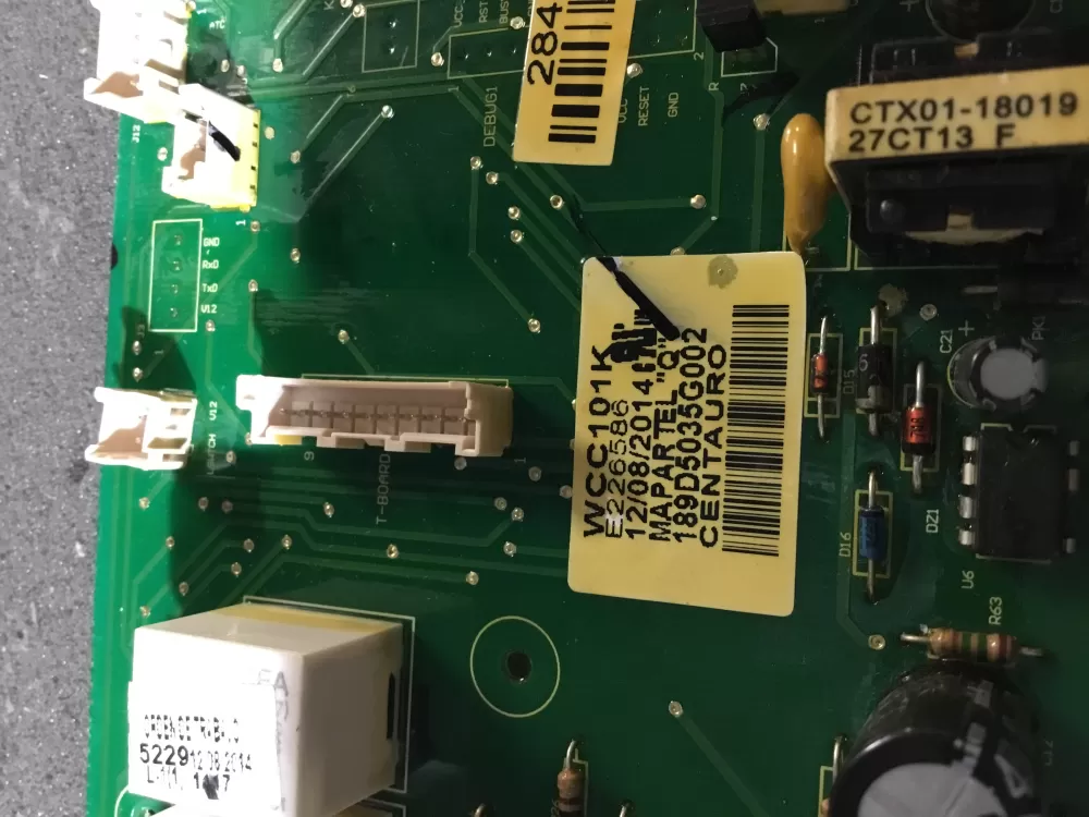 GE 189D5035G002 WH12X20274 Washer Control Board AZ101427 | NR597