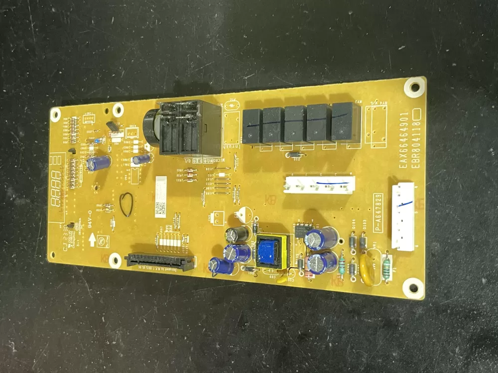 LG  Kenmore EBR80411804 Microwave Control Board Panel