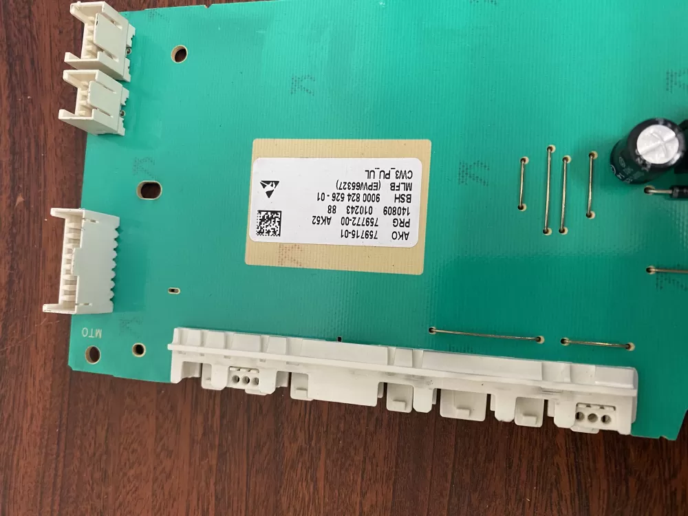 BOSCH 00746870 759715-01 9000824526-01 Washer Control Board AZ37170 | BK56