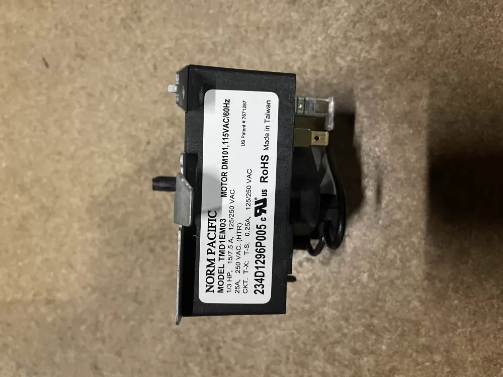 Hotpoint  General Electric AP5780508 WE4M364 WE4M533 PS8690648 234D1296P005 Dryer Timer