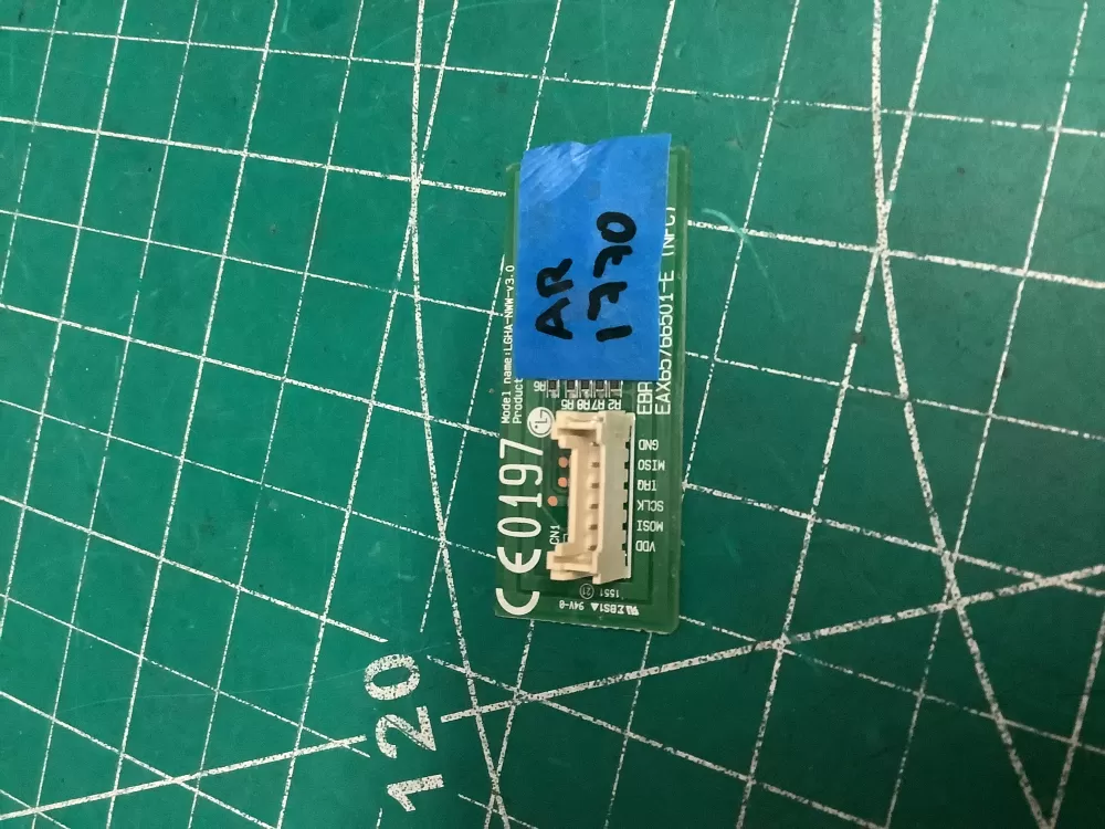 LG EBR80574938 EBR78789101 Washer User Interface Control Board AZ205661 | AR1770