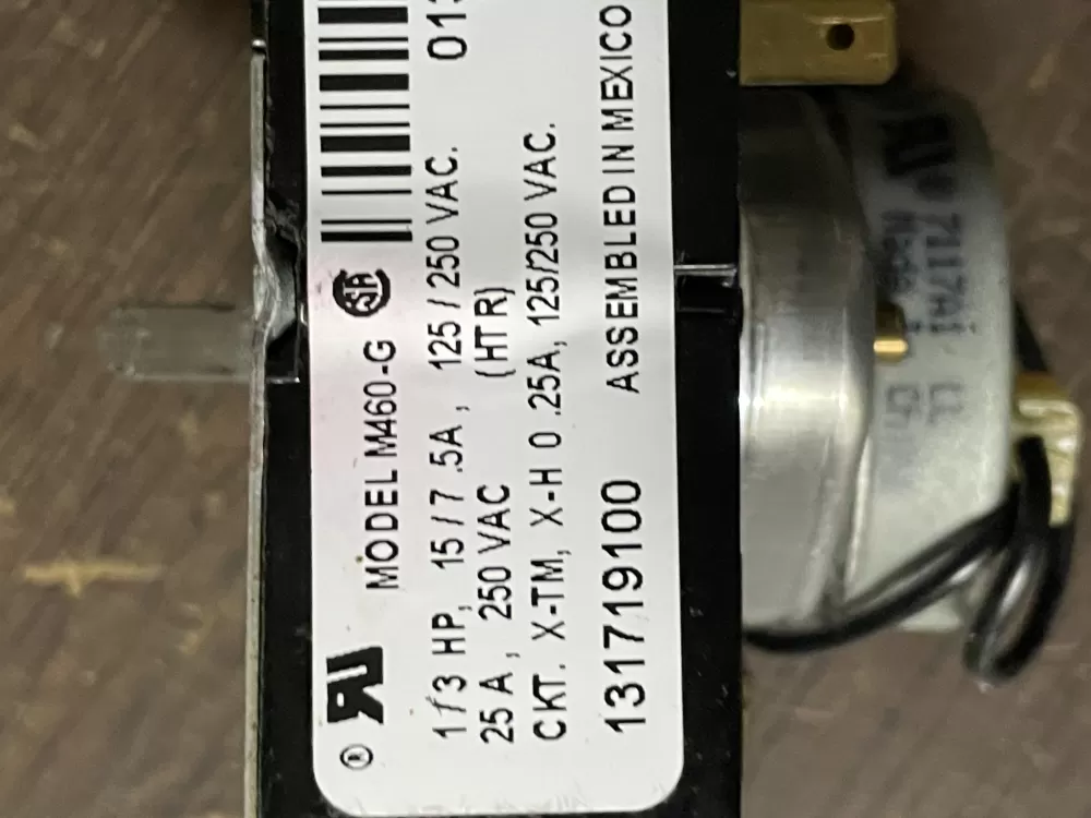 Frigidaire  Kenmore AP2107515 408125 131063200 5303291433 131719100 PS418620 Dryer Timer