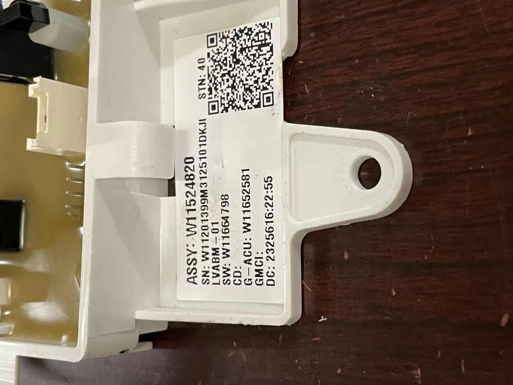 Whirlpool W11524820 Washer Control Board AZ71884 | KM1758