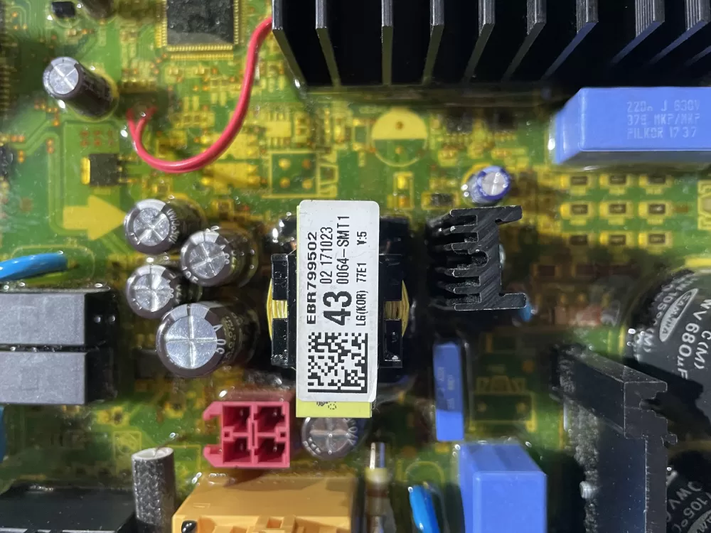 LG EBR79950243 Dryer Washer Control Board Combo Main AZ141493 | Wmv528