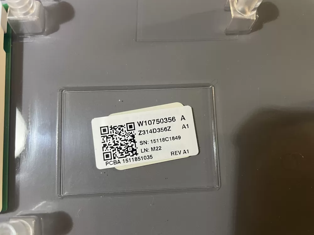 Whirlpool W10433148 W10750356 W10838287 PS11727966 Dryer Panel AZ125285 | Wmv714