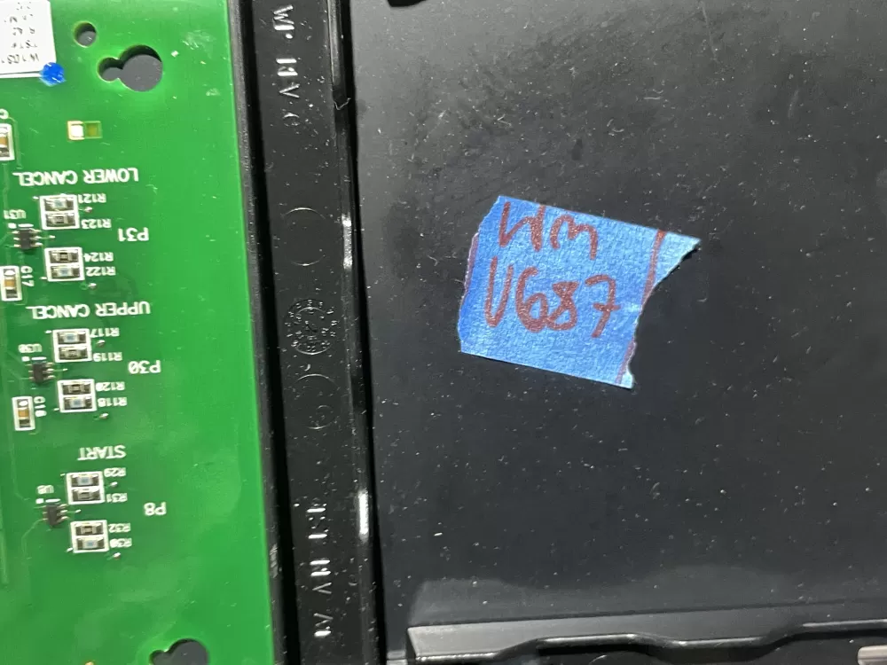 GE W10317069 W10295112 Range Oven Touchpad Control Panel Board AZ118076 | Wmv687