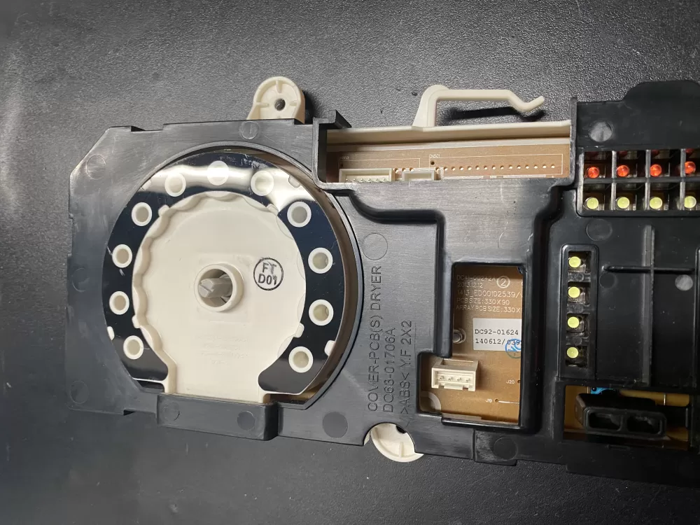 Samsung DC92 01624D Dryer Control Board AZ24467 | BKV11