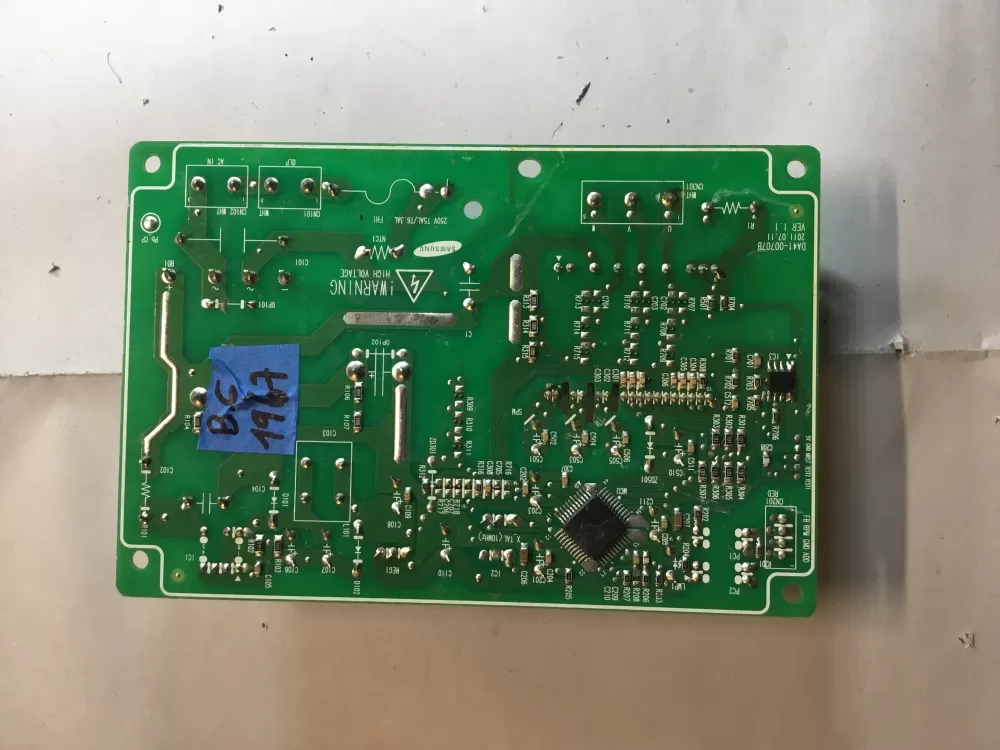 Samsung DA41 00707B Refrigerator Control Board Inverter AZ98286 | 1967