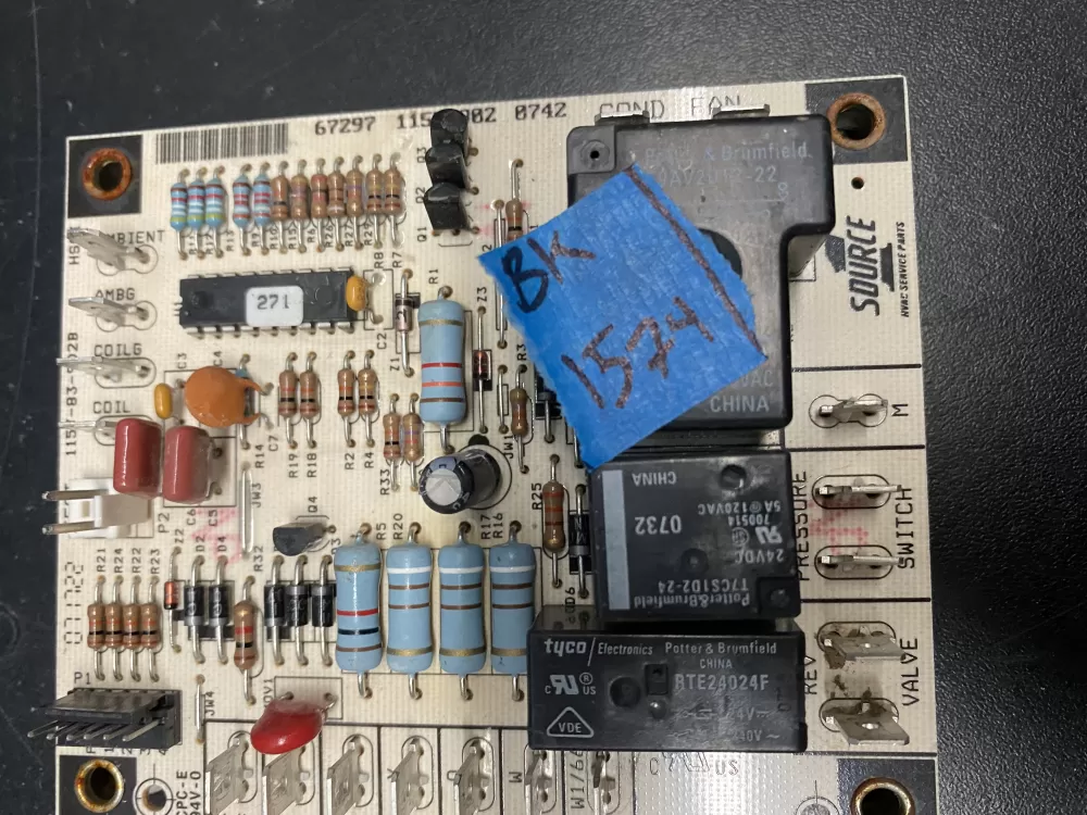 York Coleman 67297 1157 902  Defrost Fits Used Control Board AZ15861 | BK1574