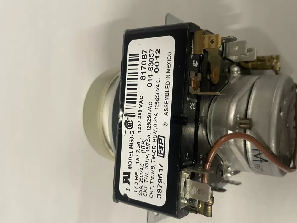 Whirlpool Maytag Roper Amana WP3979617 AP6009055 Dryer Timer AZ232181 | Wm919