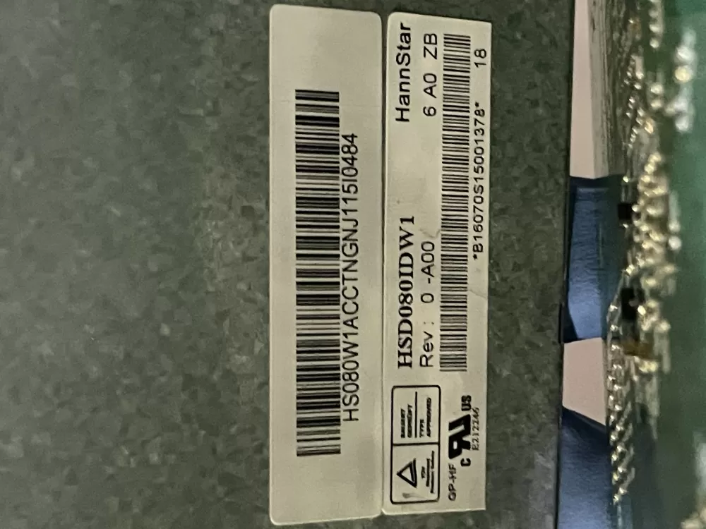 Samsung Refrigerator User Interface Board DA97-11828A 3001-00267 AZ35023 | Wm397