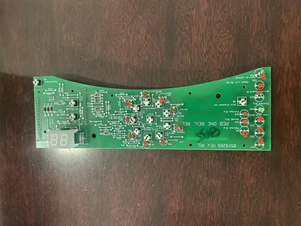 Whirlpool  Kenmore WP8529879  AP6012884  8529879  4438152  8519260  8519269  8530261  PS11746104 Dryer Control Board
