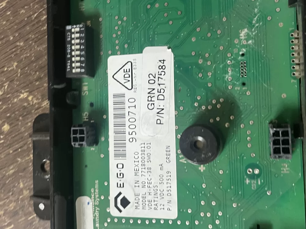 Speed Queen D517584 D517519 Dryer Main Control Board AZ45089 | Wmv348