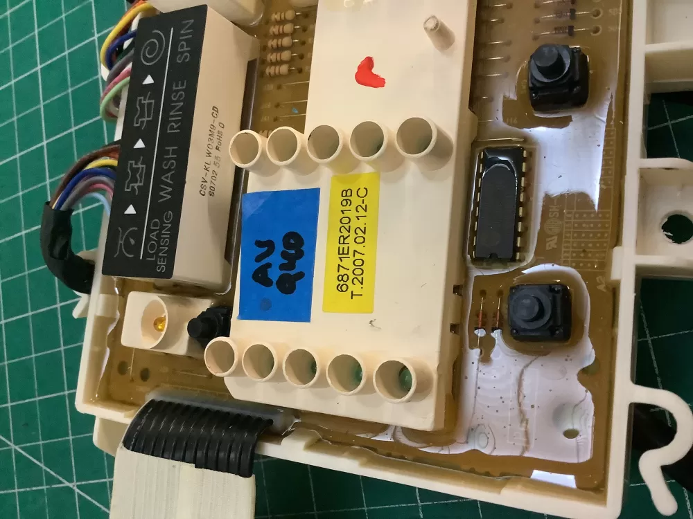 LG 6870EC9230A 6871ER2019B Washer Control Board AZ221750 | ARV940