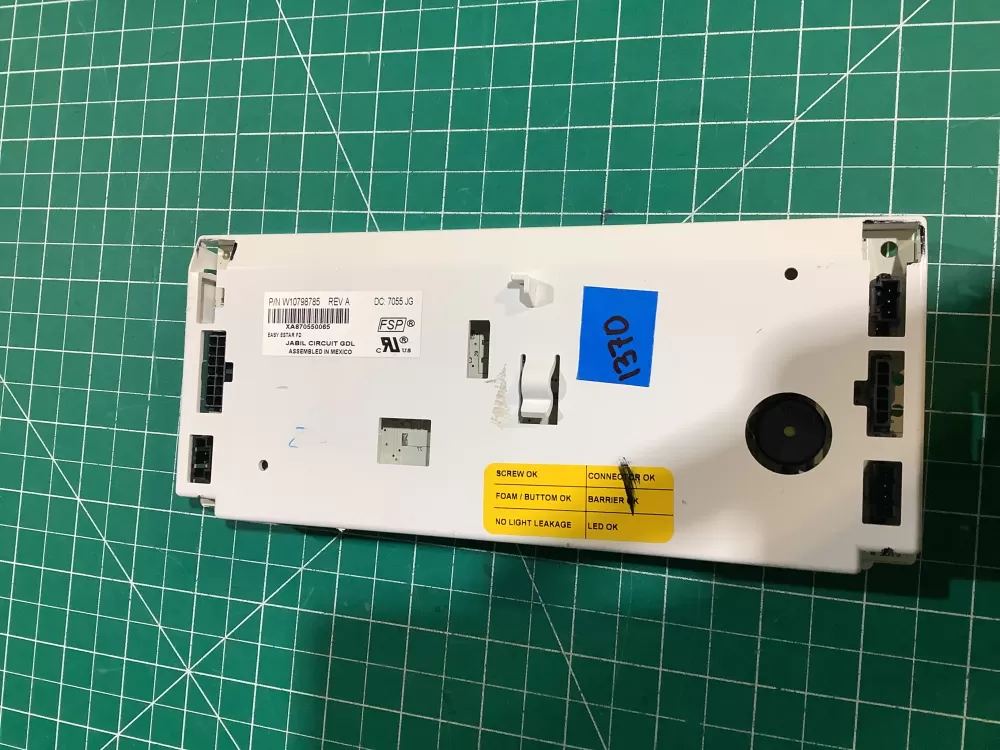 Whirlpool KitchenAid W10798785 Refrigerator Control Board AZ151939 | NR1370