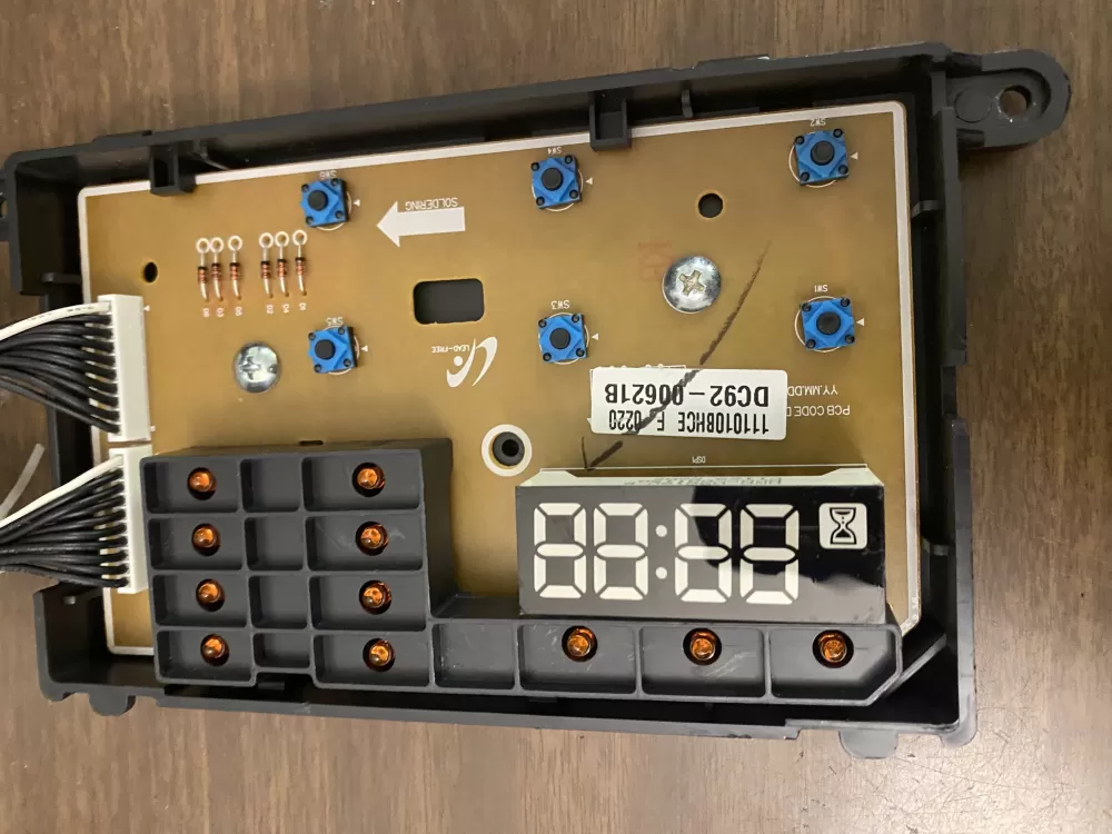 Samsung DC92 00621B Dryer Control Board AZ74550 | BK1632