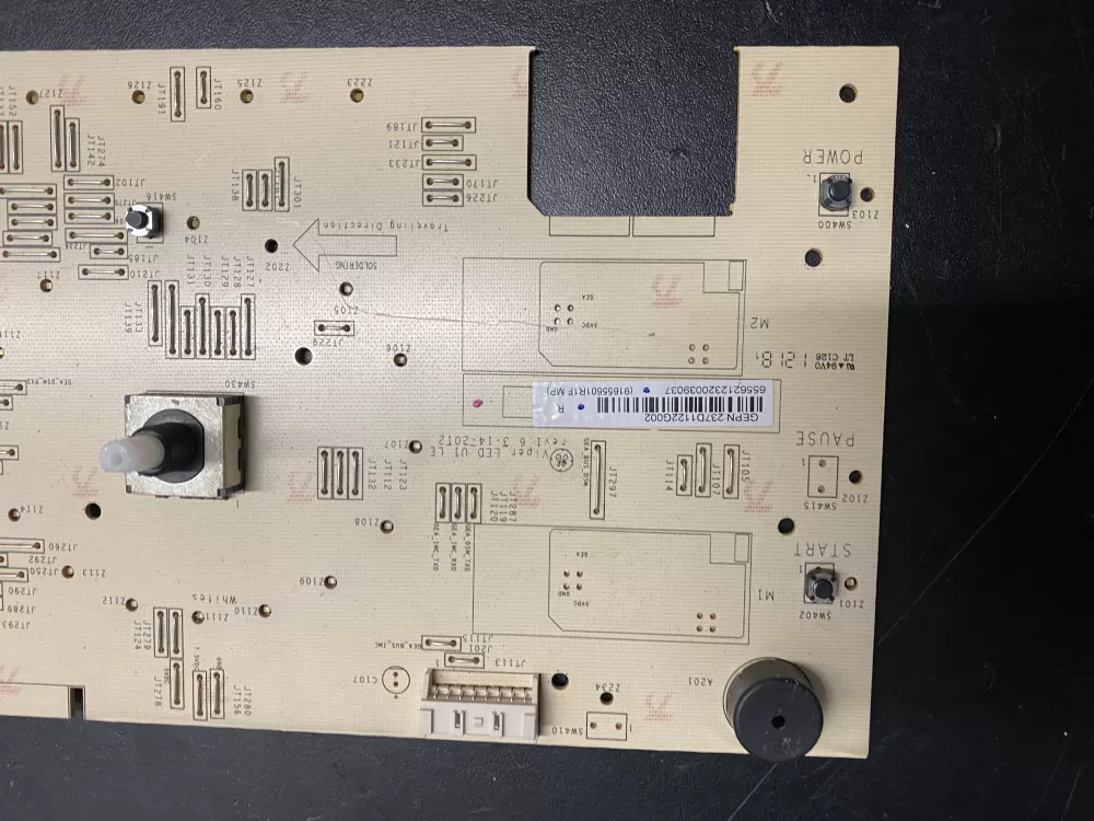 GE 237D1395G014 237D1122G002 WH12X20500 Washer Control Board