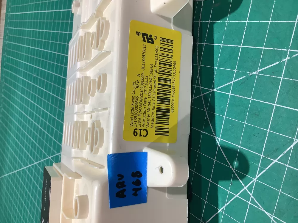 GE WDMZ0501000000 17138100009645 Washer Control Board AZ184884 | ARV468