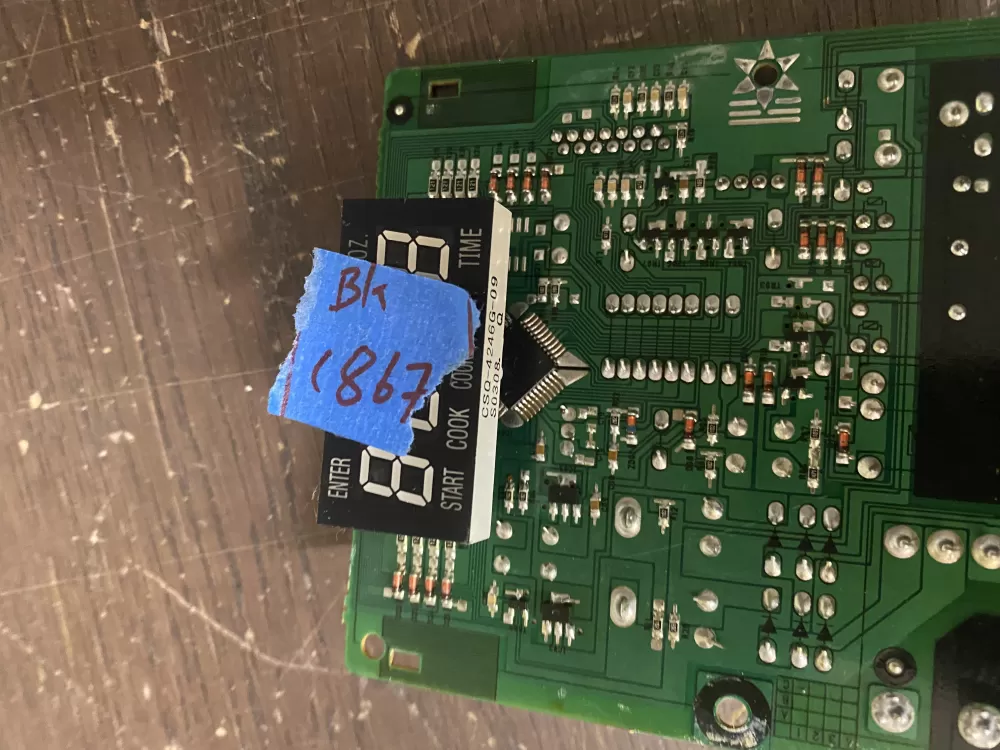 GE RA-OTR7L Microwave Main Control Board AZ52449 | BK1867