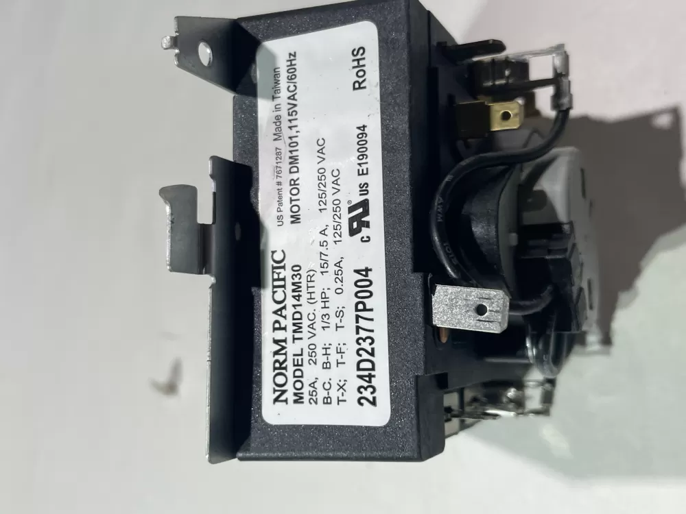 GE WE04X24550 234D2377P004 TMD14M30 Dryer Timer AZ145708 | Wm2436