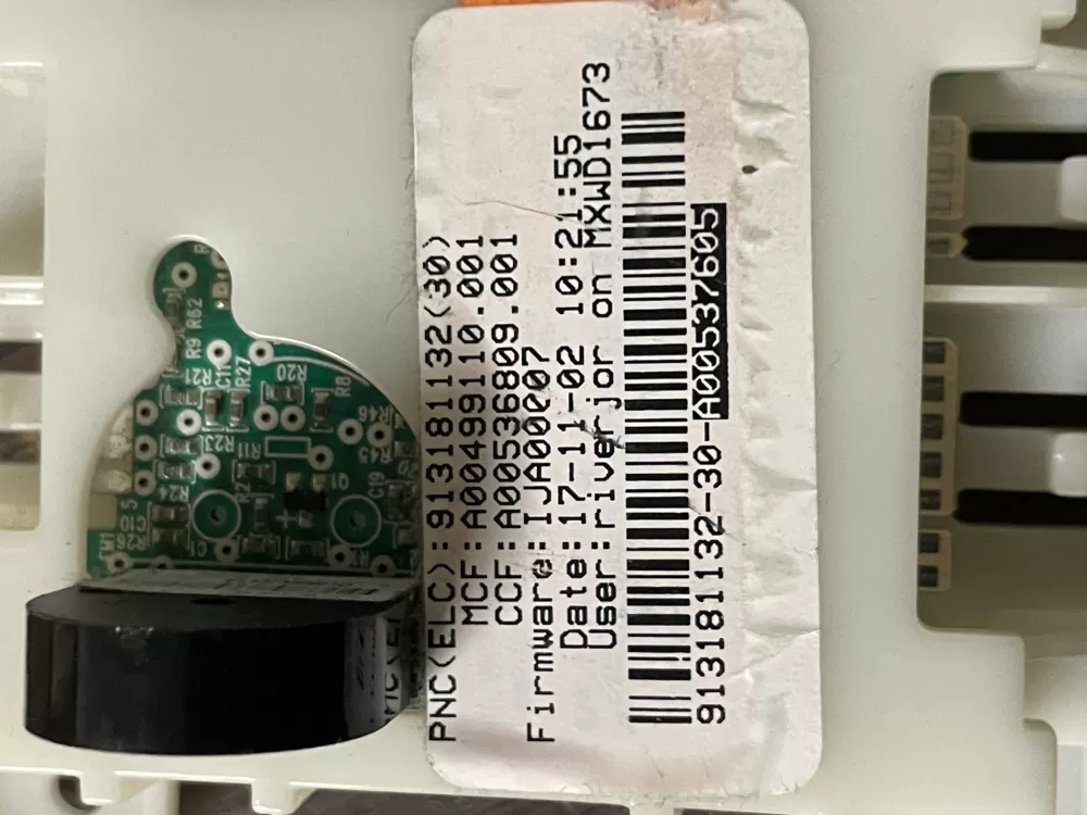 Frigidaire A00537605 5304500456 PD00029681 Washer Control Board AZ41605 | Wm1724