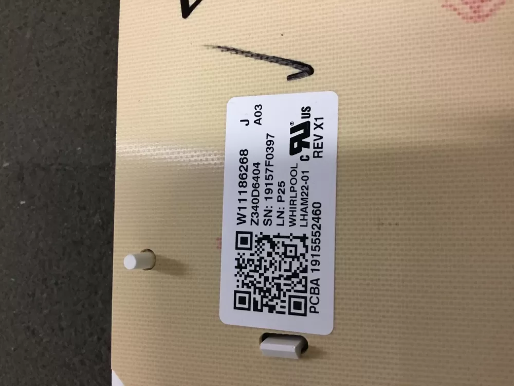 Maytag Whirlpool W11186268 Dryer Control Board AZ100528 | NR137