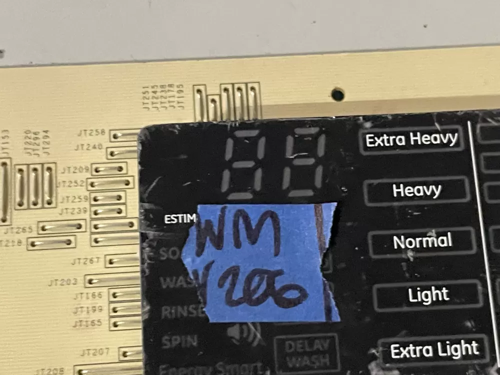 GE 237D1395G014 237D1122G002 WH12X20500 Washer Control Board AZ33539 | Wm206