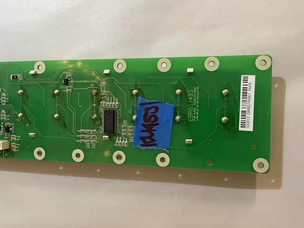 LG EBR65749301 Refrigerator Dispenser Control Board AZ166866 | KM453