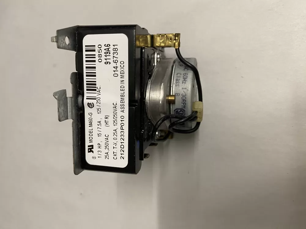 Hotpoint  GE 212D1233P010 WE4M362 Dryer Timer