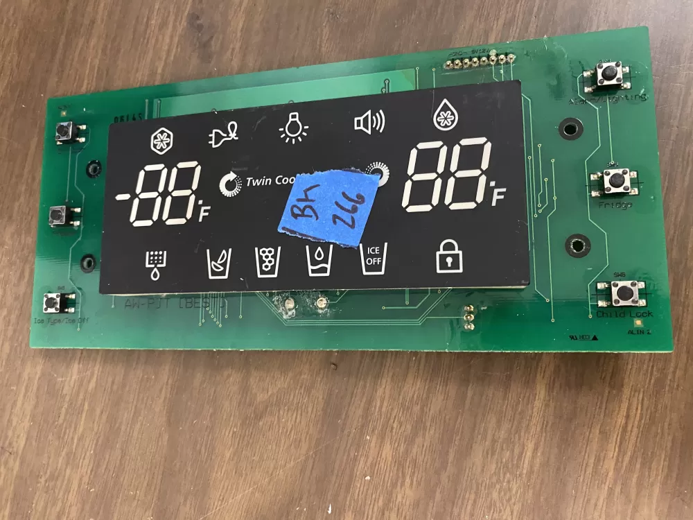 Samsung DA41 00463A Refrigerator Led Control Board AZ31148 | BK266
