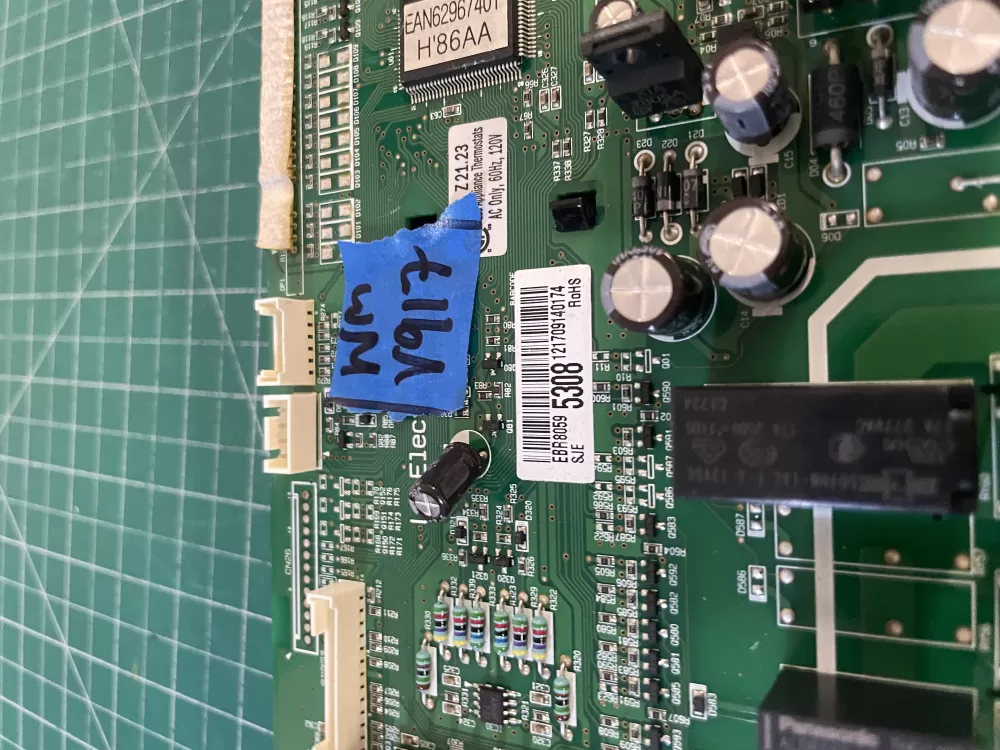 LG EBR80595308 Range Oven Control Board UI Display AZ206953 | Wmv917