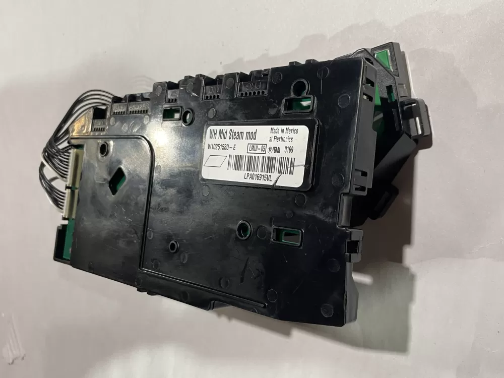 Whirlpool W10251580 W10251577 W10282179 AP4482630 1552528 AH2367636 EA2367636 PS2367636 Washer Control Board